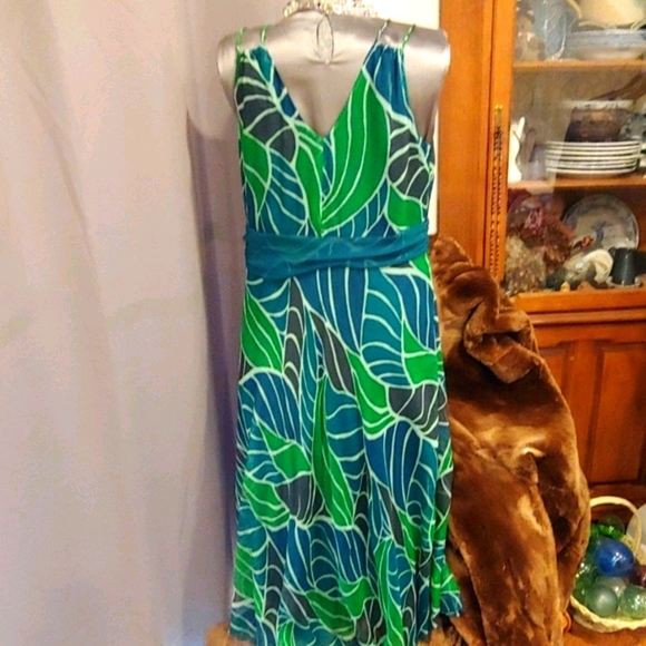 Beautiful Jonathan Martin Washable Silk Dress - Picture 3 of 6
